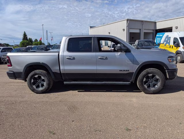 2020 Billet Silver Metallic Clearcoat Ram 1500 Rebel 4X4 Truck
