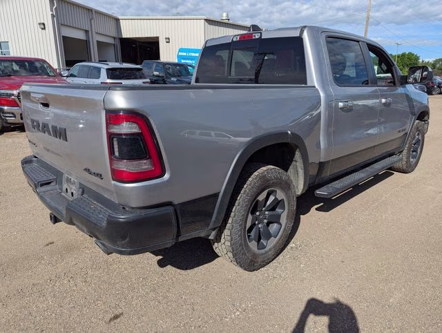 2020 Billet Silver Metallic Clearcoat Ram 1500 Rebel 4X4 Truck