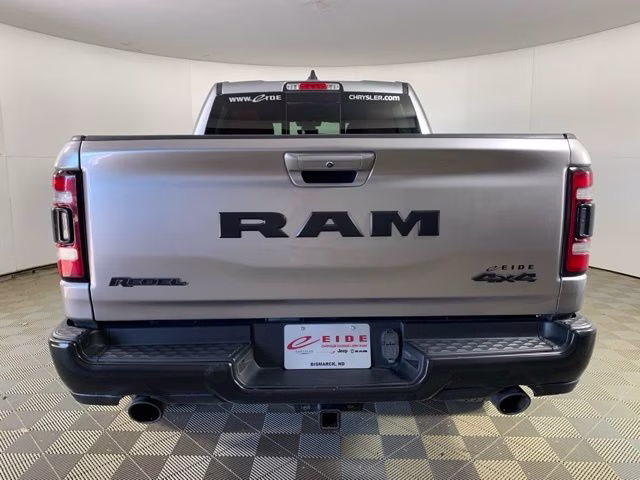 2020 Billet Silver Metallic Clearcoat Ram 1500 Rebel 4X4 Truck