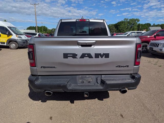 2020 Billet Silver Metallic Clearcoat Ram 1500 Rebel 4X4 Truck