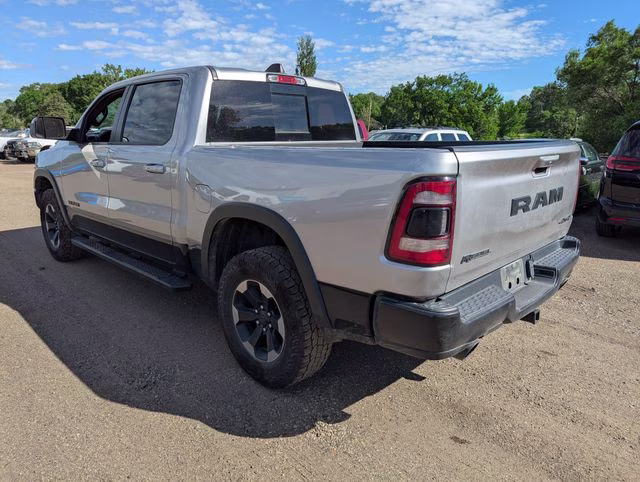 2020 Billet Silver Metallic Clearcoat Ram 1500 Rebel 4X4 Truck