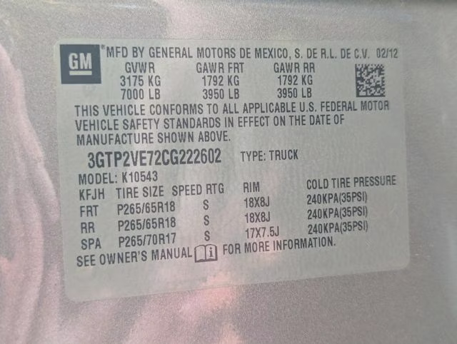 2012 Steel Gray Metallic GMC Sierra 1500 SLE 4X4 Truck