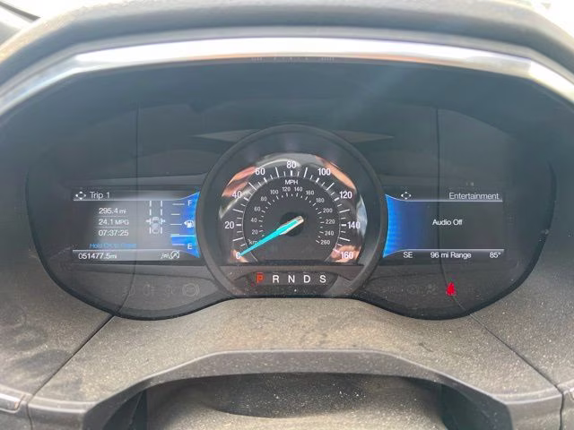 2021 White Ford Edge Titanium AWD SUV