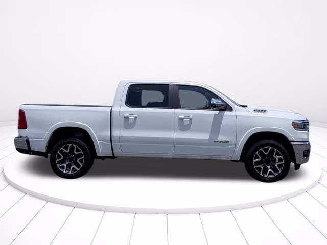 2025 Bright White Clearcoat Ram 1500 Laramie 4X4 Truck