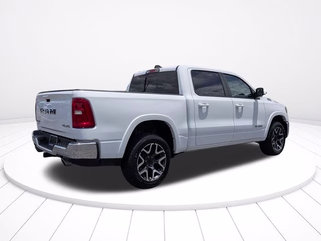 2025 Bright White Clearcoat Ram 1500 Laramie 4X4 Truck