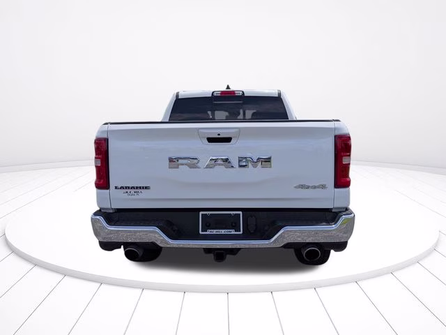 2025 Bright White Clearcoat Ram 1500 Laramie 4X4 Truck