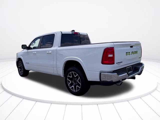 2025 Bright White Clearcoat Ram 1500 Laramie 4X4 Truck