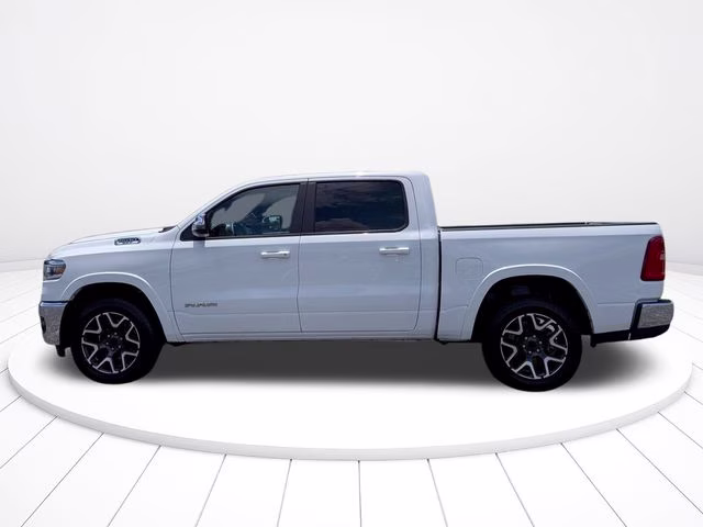 2025 Bright White Clearcoat Ram 1500 Laramie 4X4 Truck