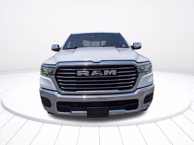 2025 Bright White Clearcoat Ram 1500 Laramie 4X4 Truck