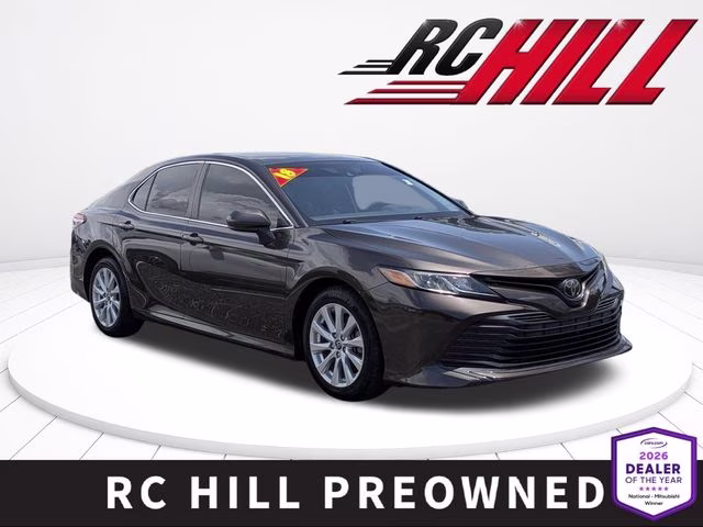 2018 Brown Stone Toyota Camry LE FWD Sedan