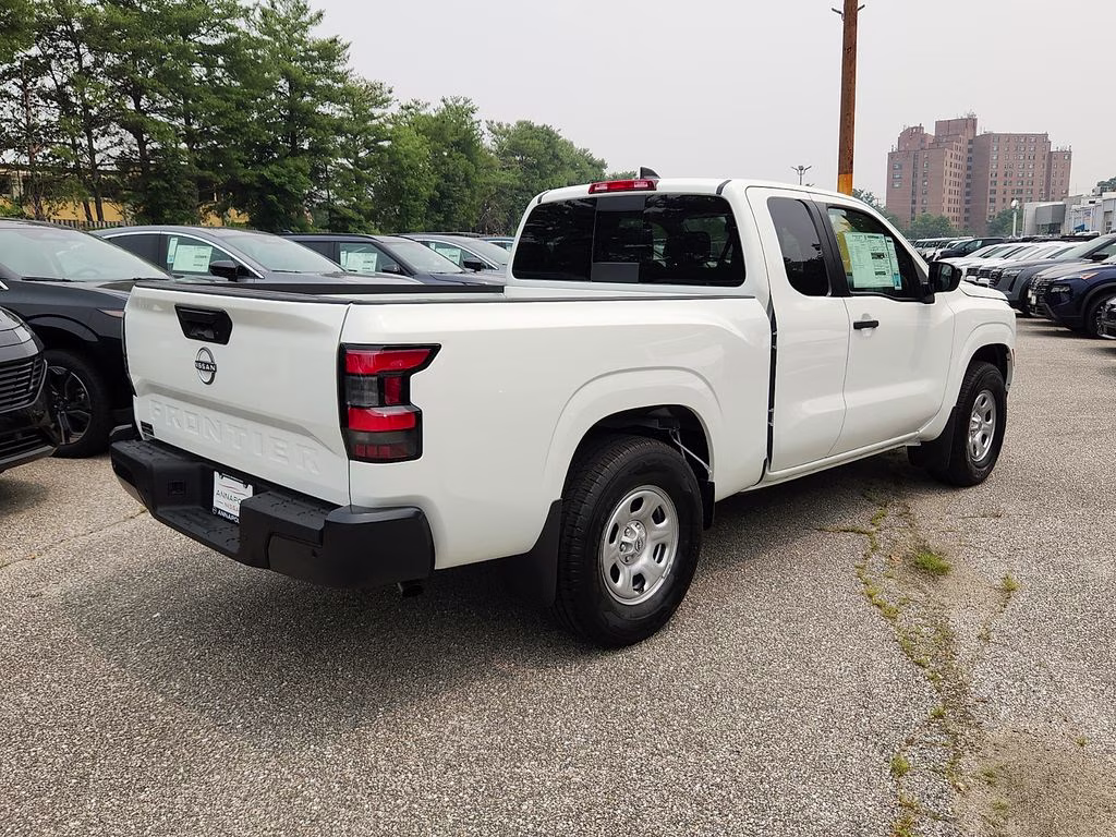 2026 Glacier White Nissan Frontier S RWD Truck