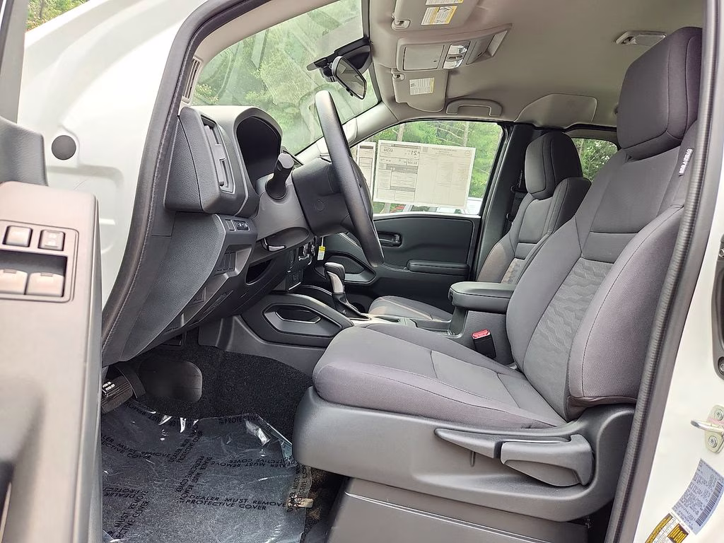 2026 Glacier White Nissan Frontier S RWD Truck