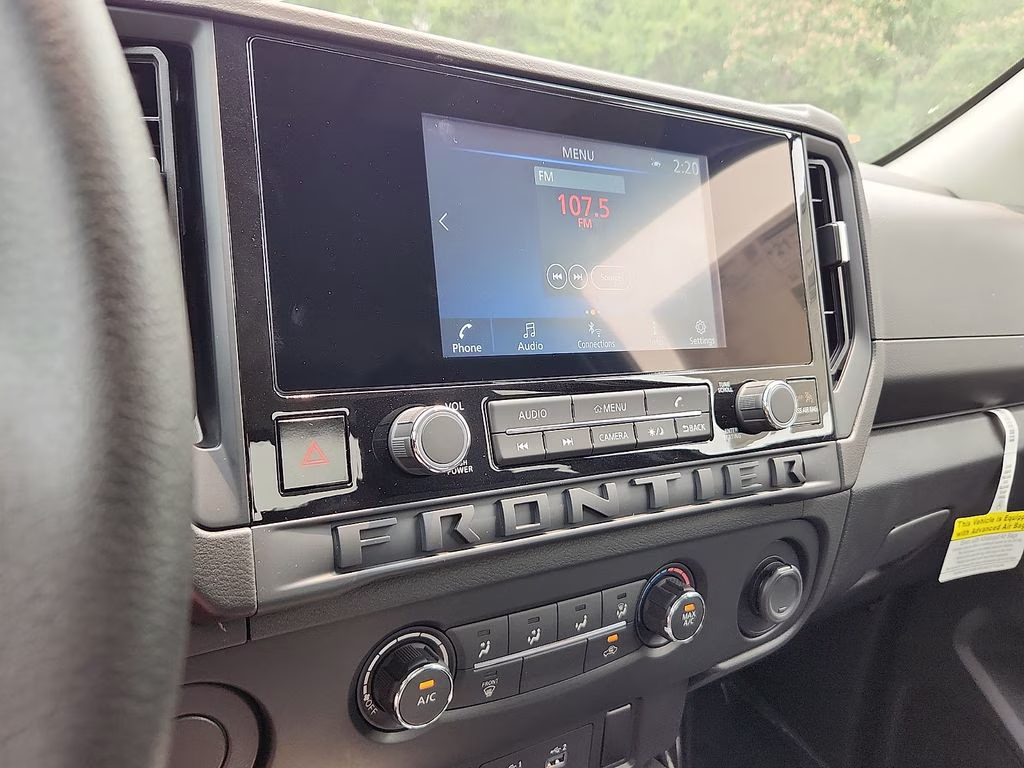 2026 Glacier White Nissan Frontier S RWD Truck