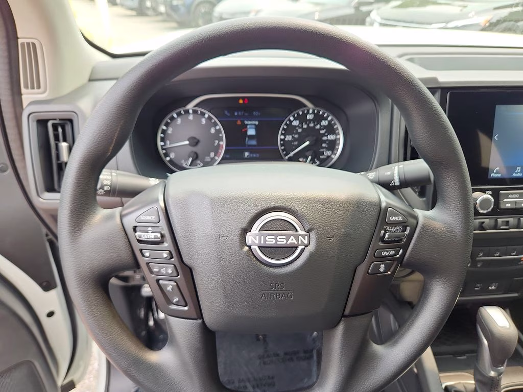 2026 Glacier White Nissan Frontier S RWD Truck
