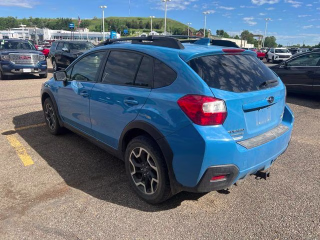 2016 Hyper Blue Subaru Crosstrek 2.0i Limited AWD SUV