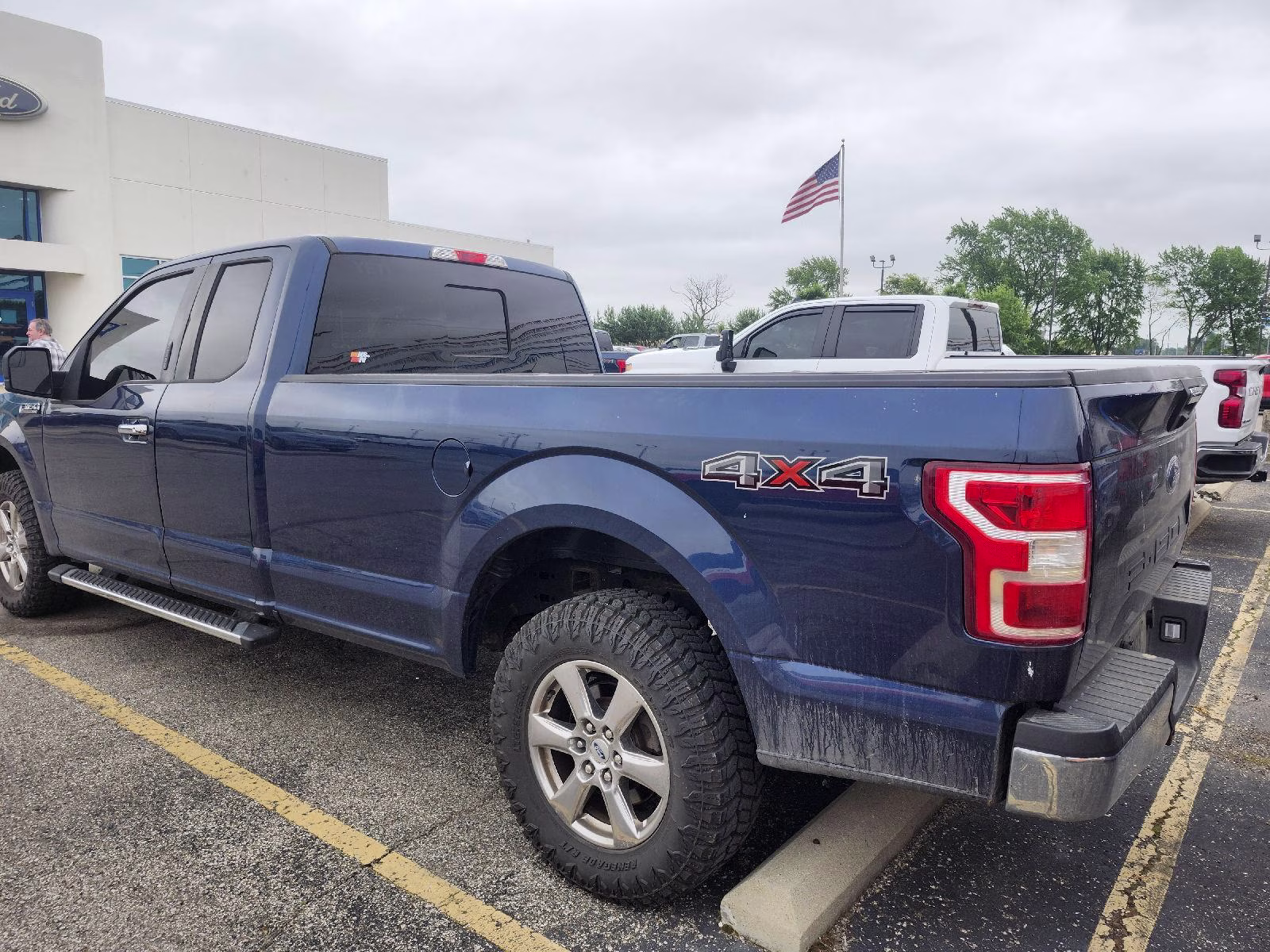 2019 Blue Jeans Ford F-150 XLT 4X4 Truck
