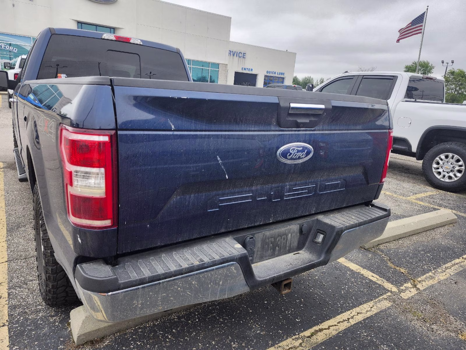 2019 Blue Jeans Ford F-150 XLT 4X4 Truck
