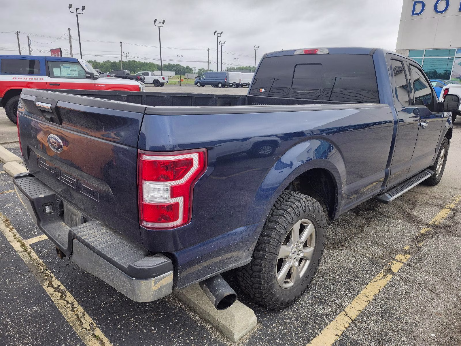 2019 Blue Jeans Ford F-150 XLT 4X4 Truck
