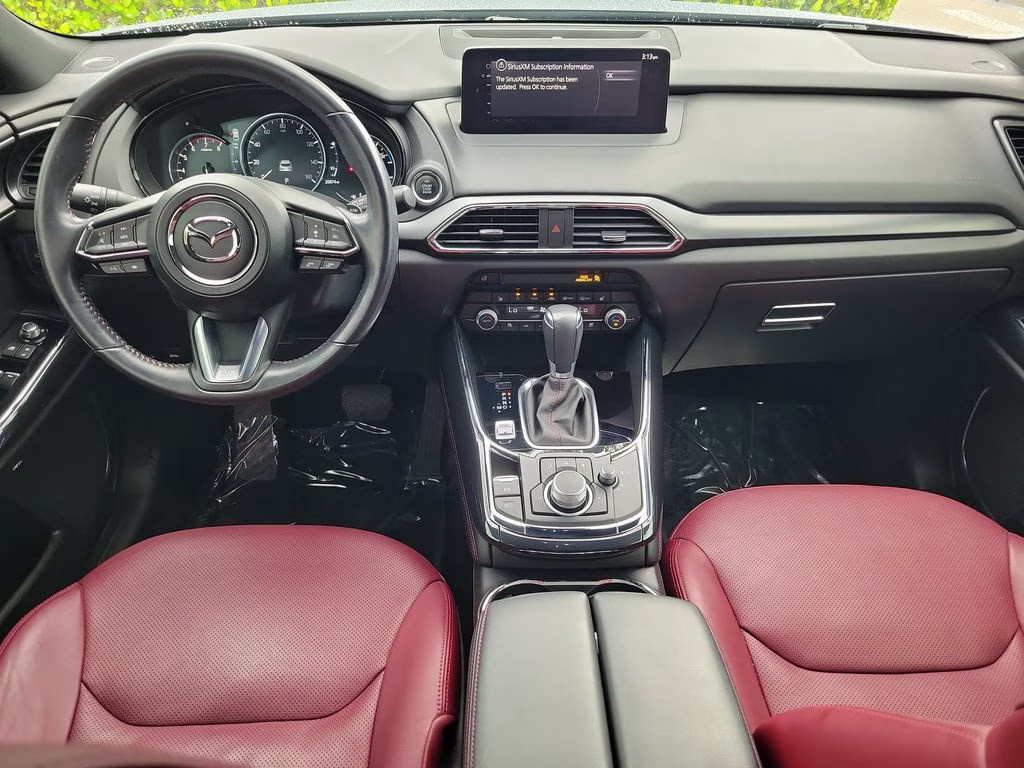 2022 Polymetal Gray Metallic Mazda CX-9 Carbon Edition AWD SUV