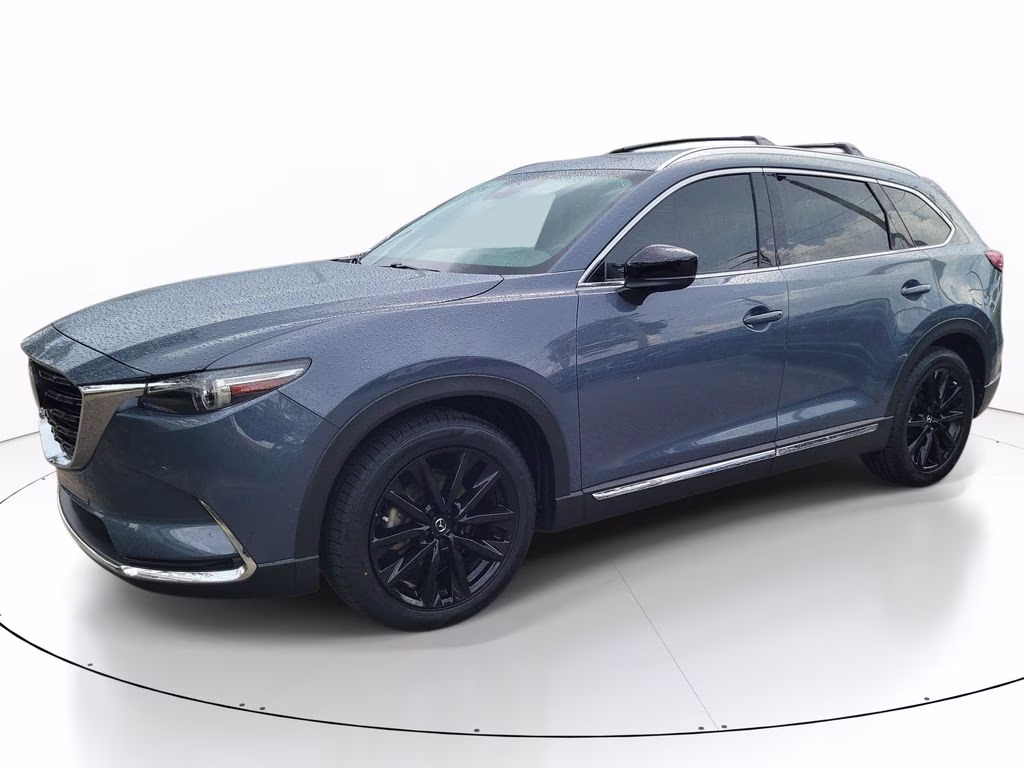 2022 Polymetal Gray Metallic Mazda CX-9 Carbon Edition AWD SUV