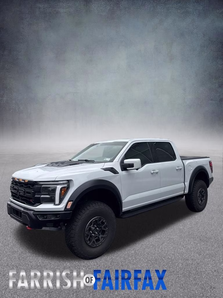 2025 Space White Metallic Ford F-150 Raptor R 4X4 Truck