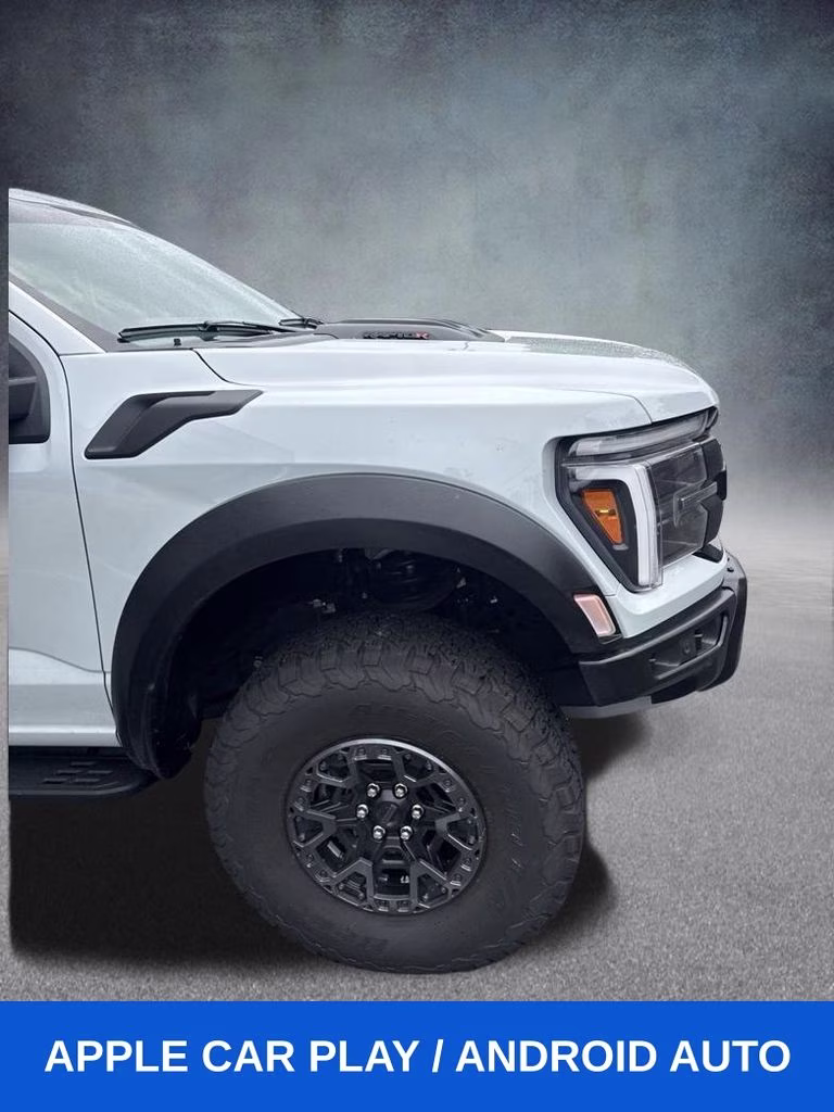 2025 Space White Metallic Ford F-150 Raptor R 4X4 Truck