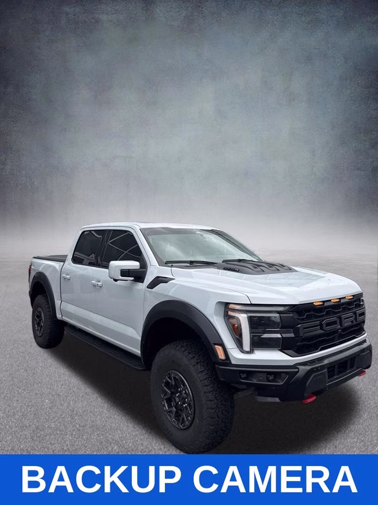 2025 Space White Metallic Ford F-150 Raptor R 4X4 Truck