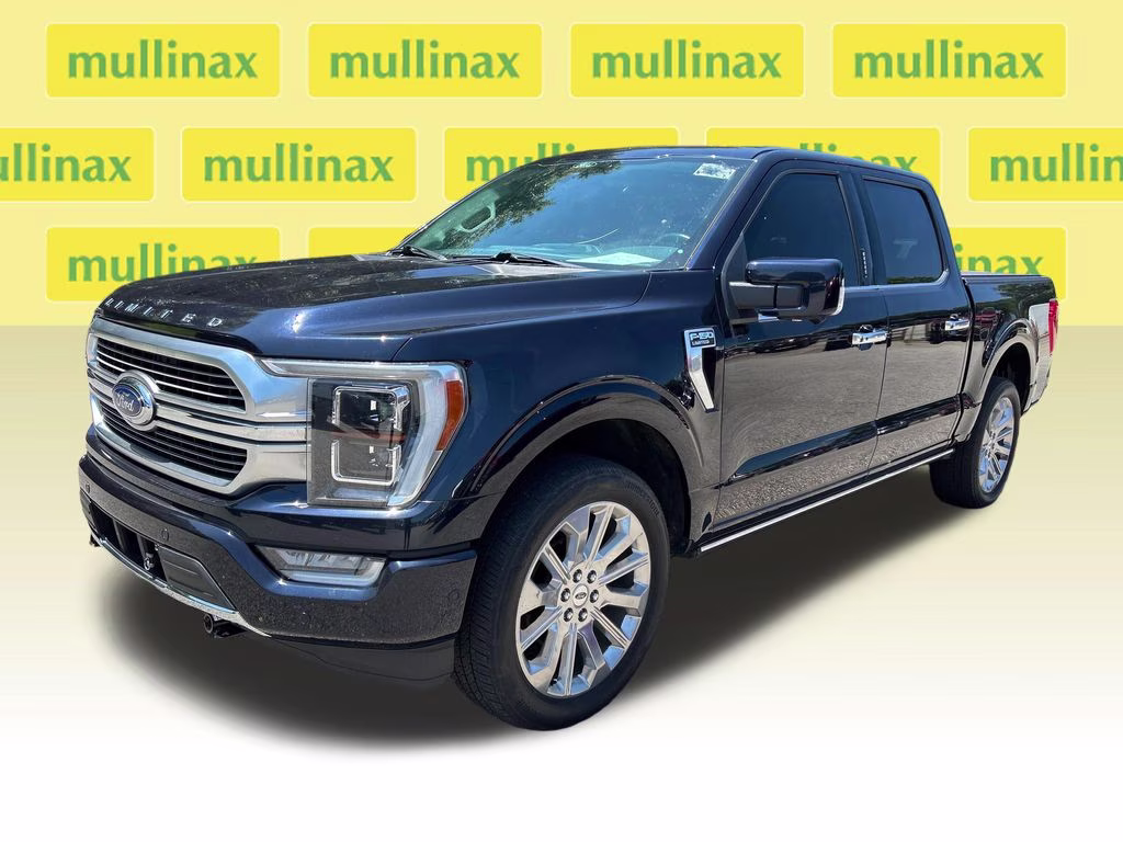 2021 Antimatter Blue Metallic Ford F-150 Limited 4X4 Truck
