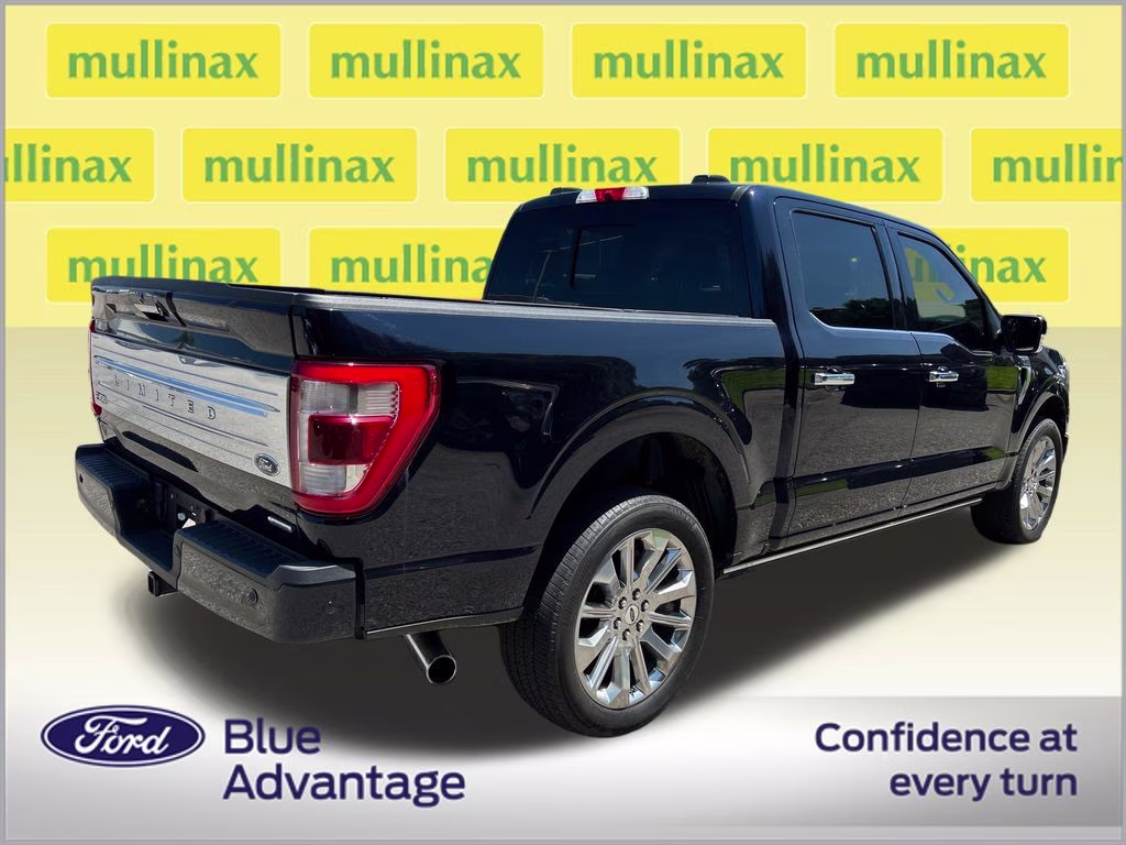 2021 Antimatter Blue Metallic Ford F-150 Limited 4X4 Truck