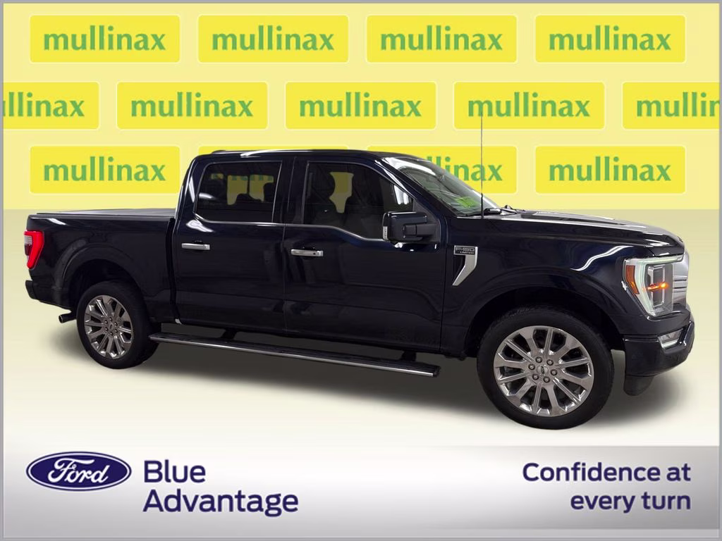 2021 Antimatter Blue Metallic Ford F-150 Limited 4X4 Truck