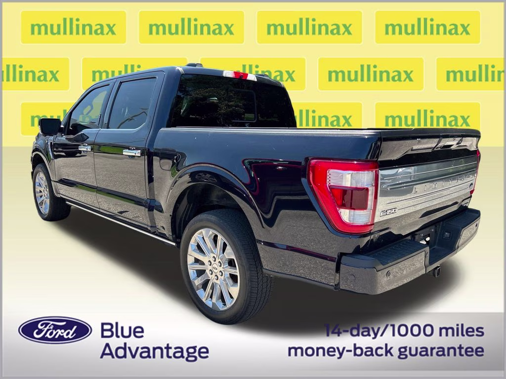 2021 Antimatter Blue Metallic Ford F-150 Limited 4X4 Truck