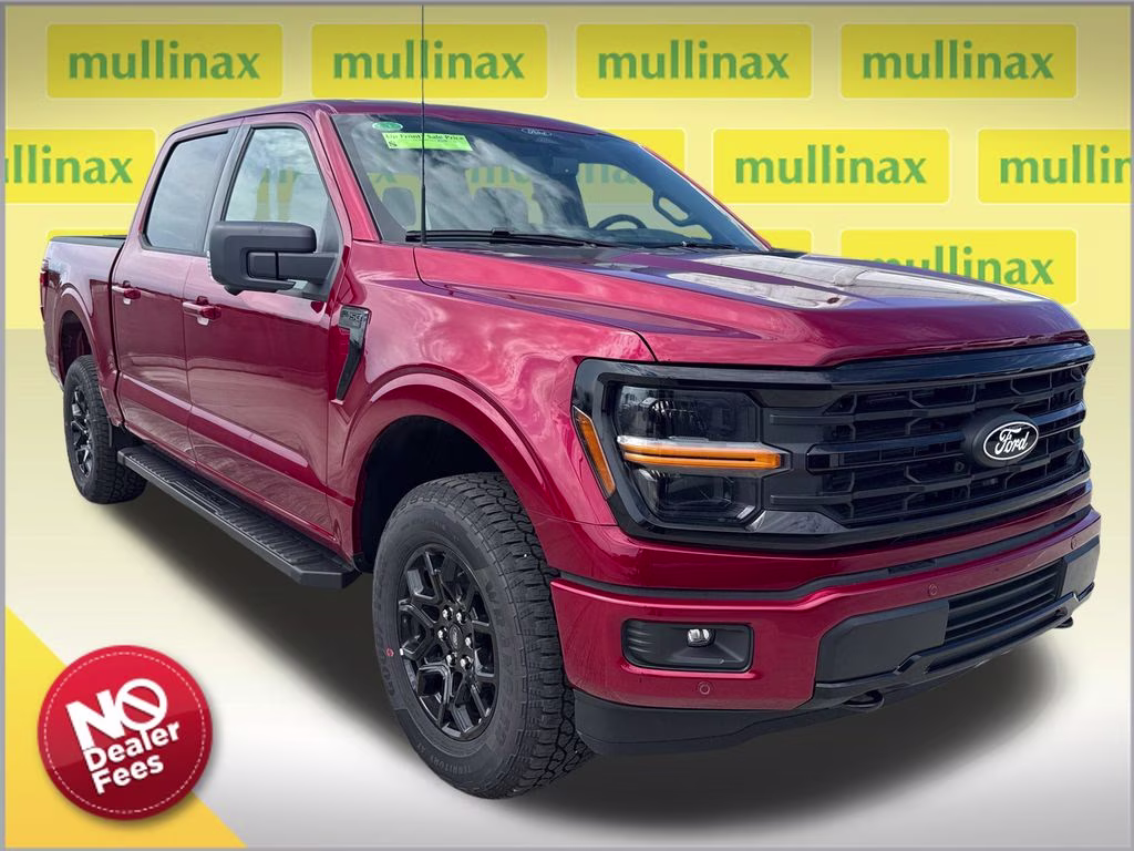 2026 Ruby Red Met Tinted CC Ford F-150 XLT 4X4 Truck