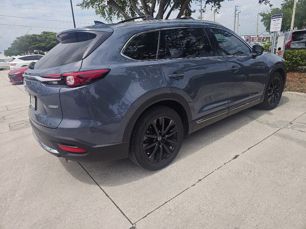 2022 Polymetal Gray Metallic Mazda CX-9 Carbon Edition AWD SUV