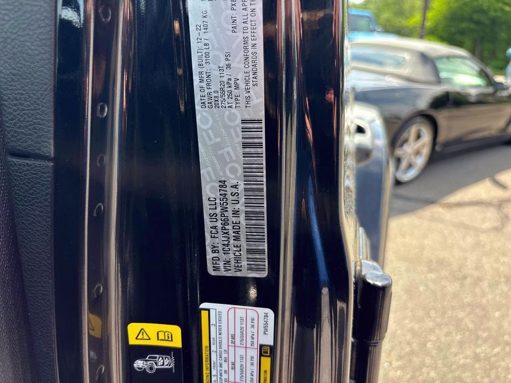 2023 Black Clearcoat Jeep Wrangler Sahara 4xe 4X4 SUV