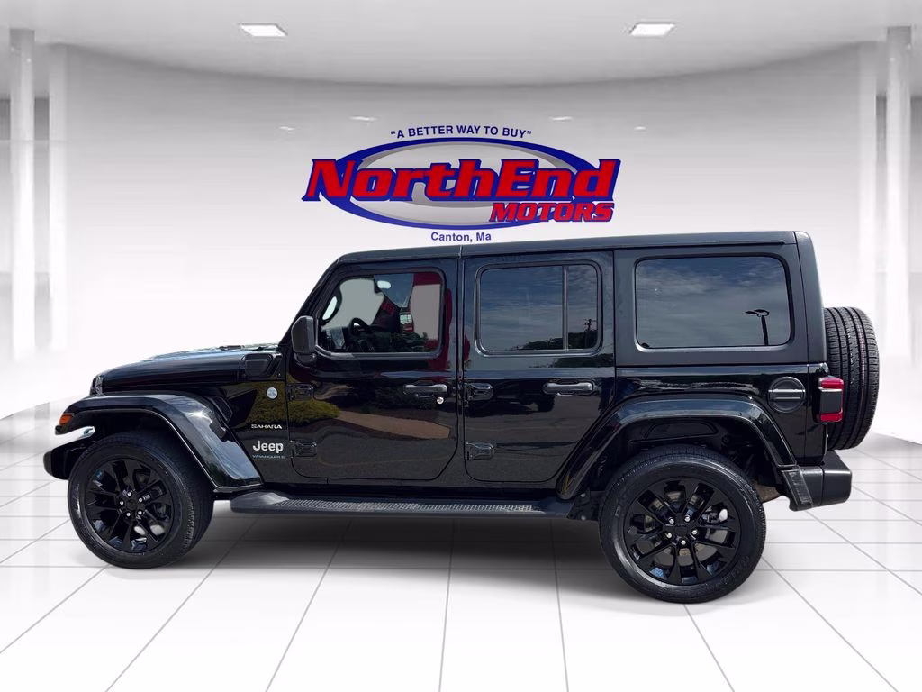 2023 Black Clearcoat Jeep Wrangler Sahara 4xe 4X4 SUV