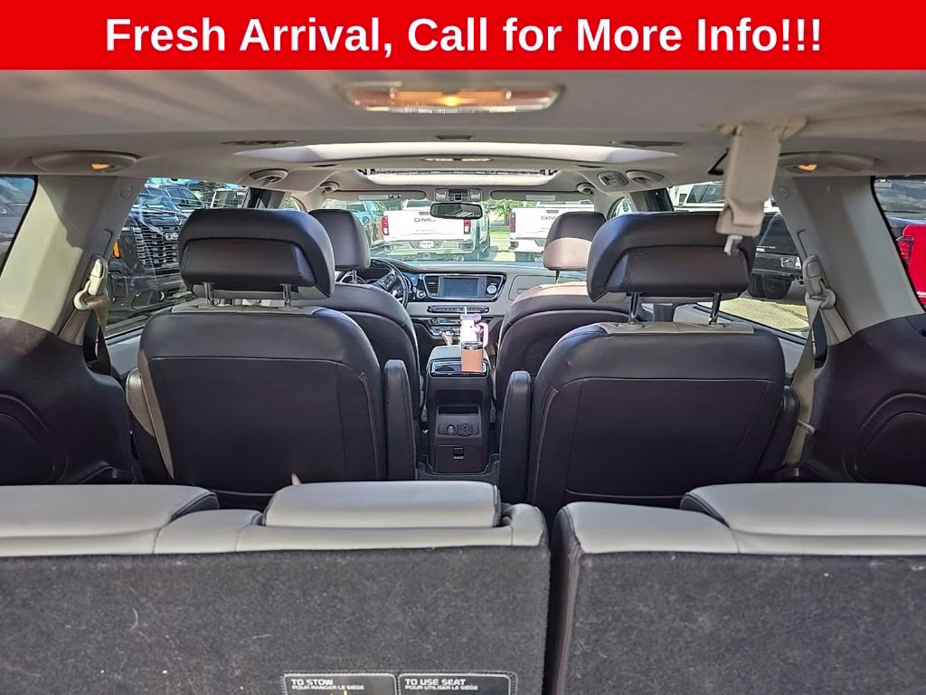 2016 Aurora Black Pearl Kia Sedona SXL FWD Van