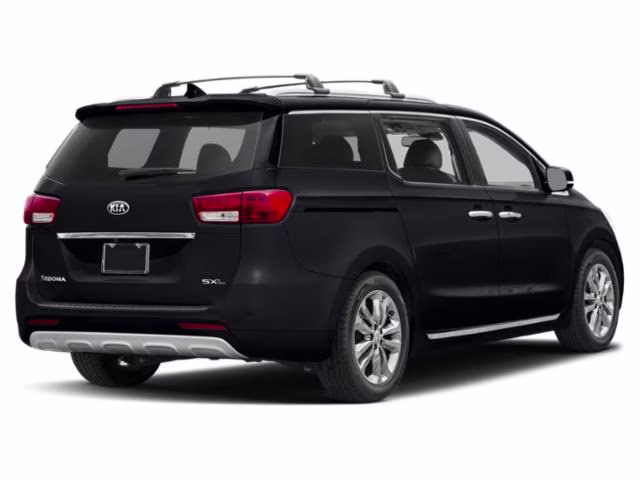 2016 Aurora Black Pearl Kia Sedona SXL FWD Van
