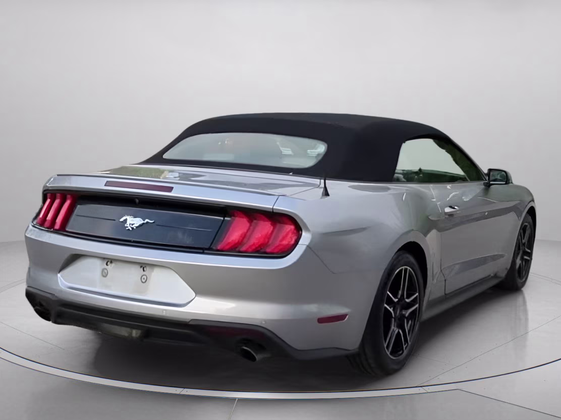 2020 Iconic Silver Metallic Ford Mustang EcoBoost Premium RWD Convertible