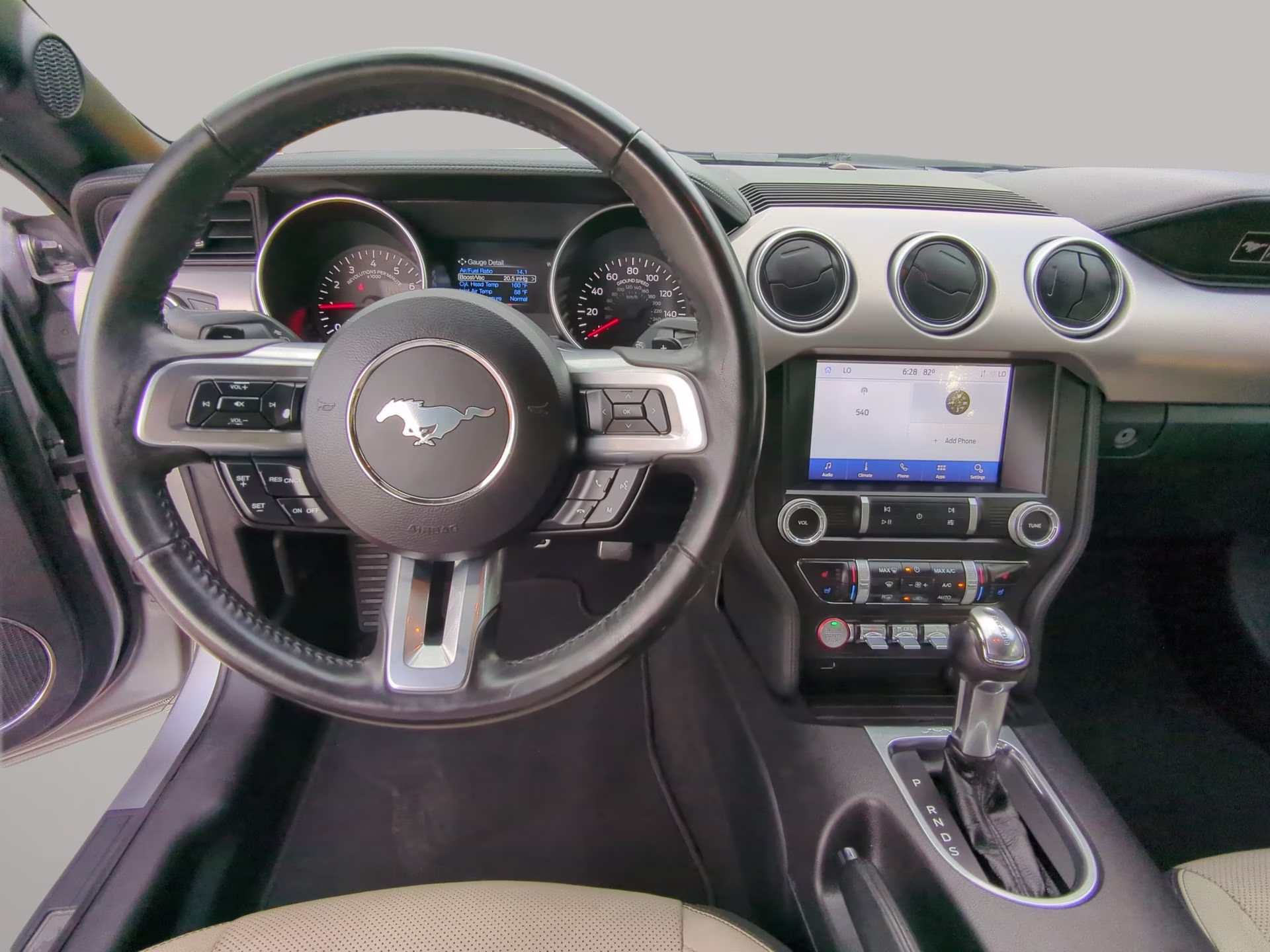 2020 Iconic Silver Metallic Ford Mustang EcoBoost Premium RWD Convertible