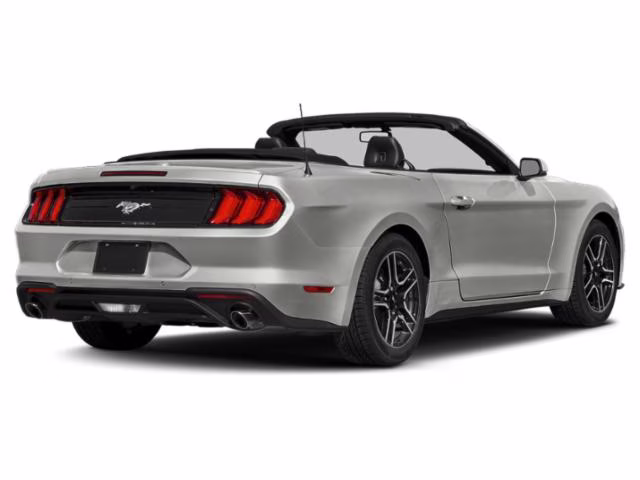 2020 Silver Ford Mustang EcoBoost Premium RWD Convertible