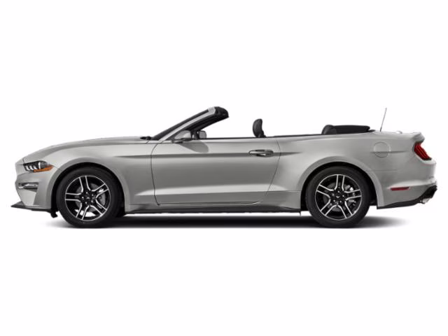 2020 Silver Ford Mustang EcoBoost Premium RWD Convertible