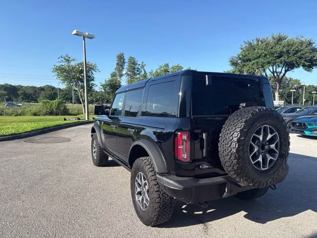 2025 Shadow Black Ford Bronco Badlands 4X4 Convertible