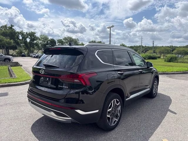 2023 Twilight Black Hyundai Santa Fe Plug-In Hybrid Limited AWD SUV