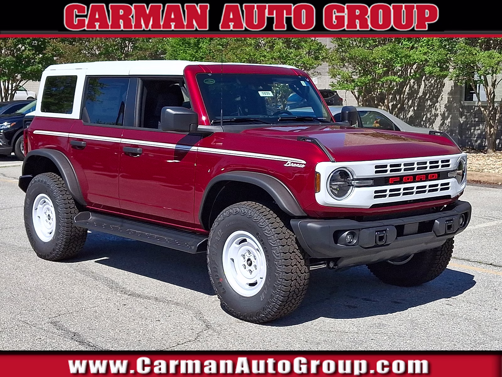 2026 Ruby Red Metallic Tinted Clearcoat - RR Ford Bronco Heritage Edition 4X4