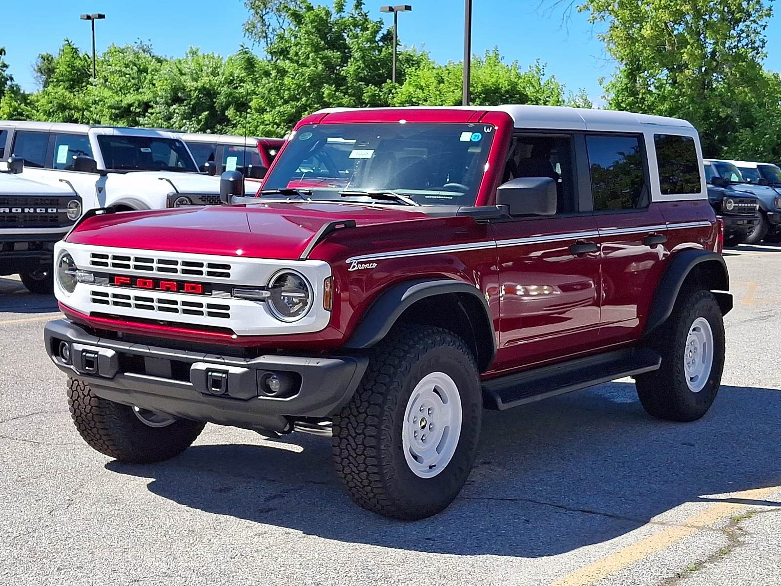 2026 Ruby Red Metallic Tinted Clearcoat - RR Ford Bronco Heritage Edition 4X4
