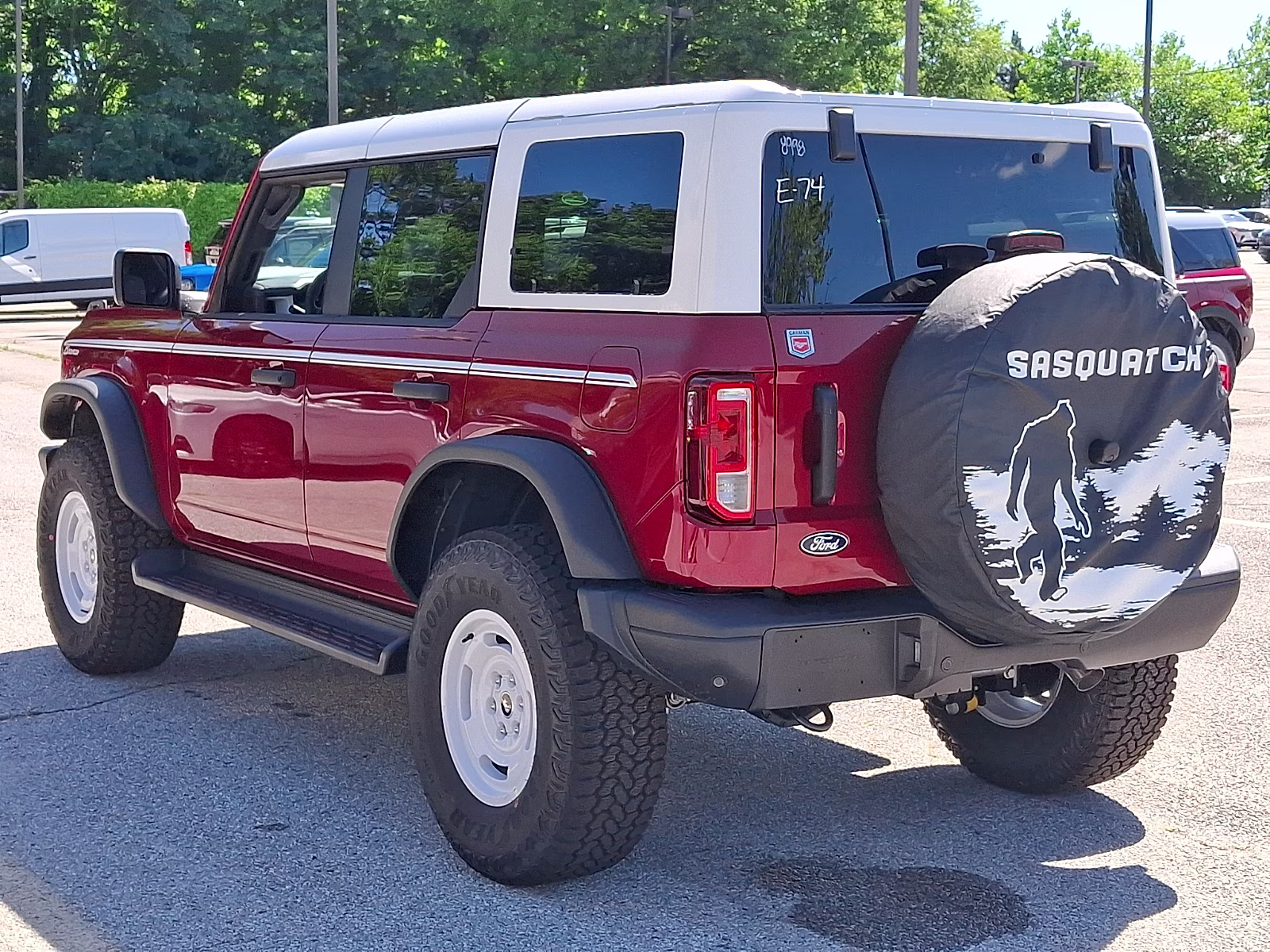 2026 Ruby Red Metallic Tinted Clearcoat - RR Ford Bronco Heritage Edition 4X4
