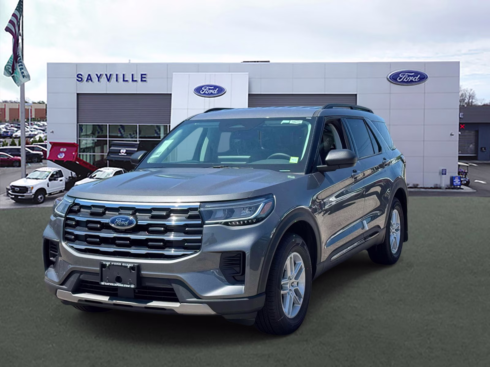 2026 Gray Ford Explorer Active 4X4 SUV