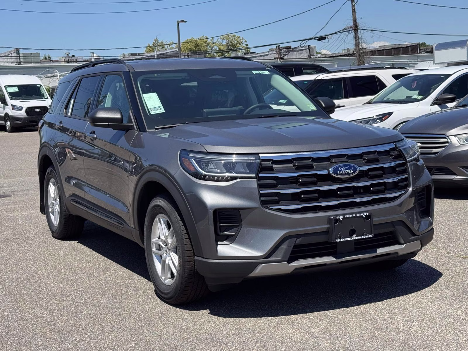 2026 Gray Ford Explorer Active 4X4 SUV