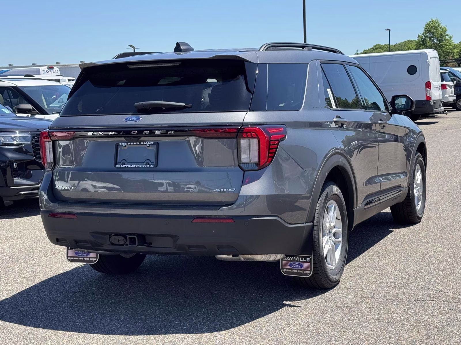 2026 Gray Ford Explorer Active 4X4 SUV