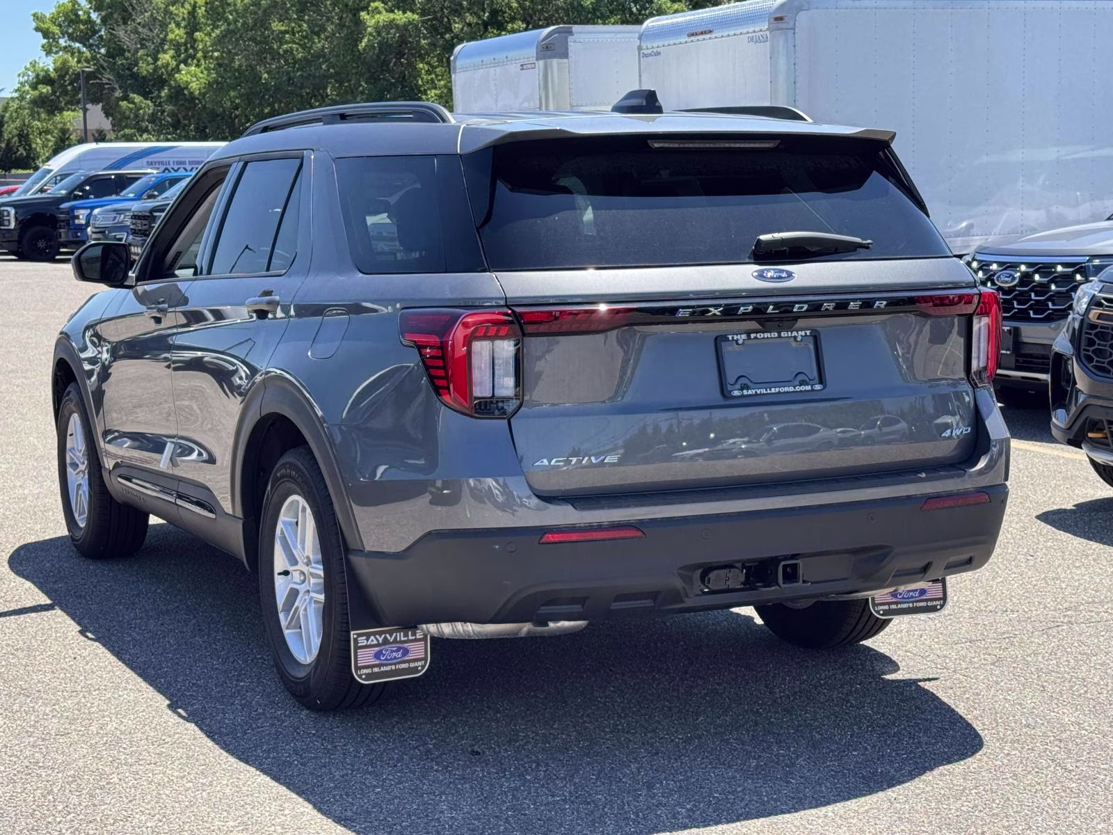 2026 Gray Ford Explorer Active 4X4 SUV